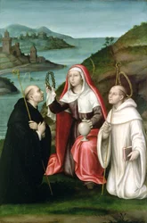St. Mary Magdalene with St. Dominic and St. Bernard